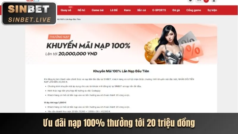 Bước 1: Đăng nhập và tìm nút nạp tiền tại gg8830
